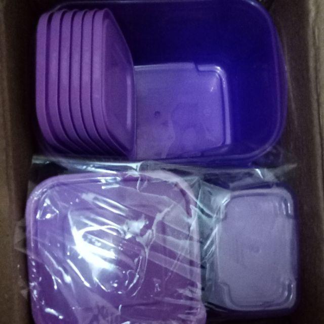 Kotak Toples Serbaguna Tempat Penyimpanan Sayur Snack Mpasi Isi Kulkas 22pcs