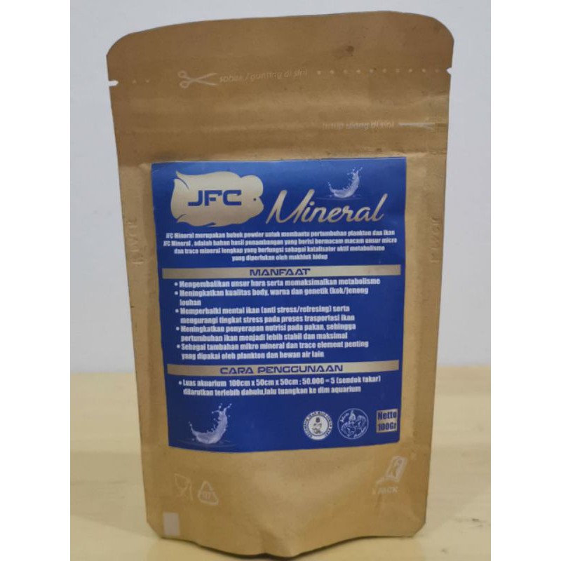 

JFC mineral cempakalouhan #mineral #ikanlouhan #perawatanikan