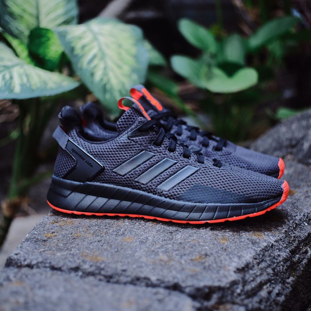 adidas questar ride black orange