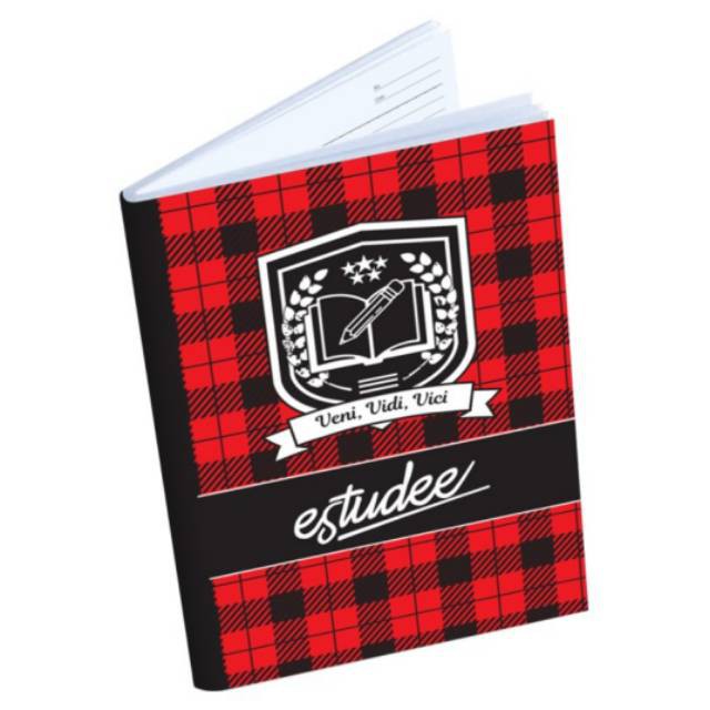 Jual Buku Tulis Estudee F B5 Tartan Merah Isi 10/Pack | Shopee Indonesia