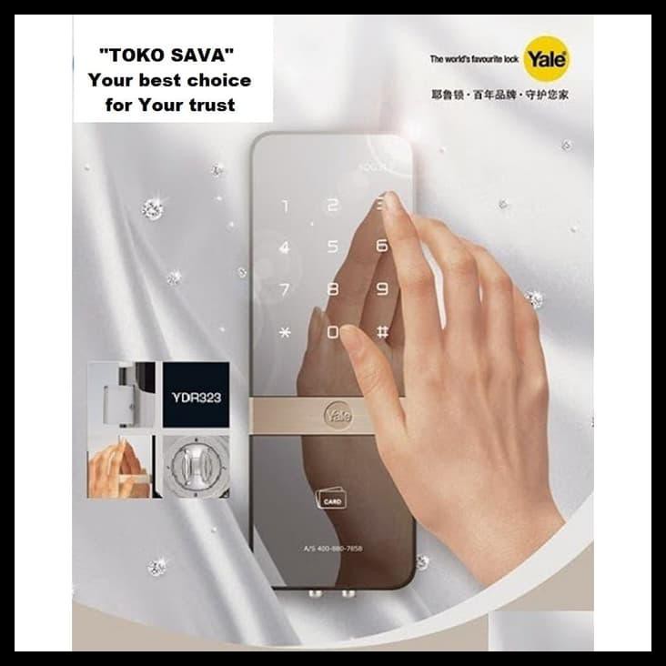 Pengaman Furniture | Kunci / Kunci Pintu Digital Yale Ydr 323 / Digital Door Lock Ydr 323