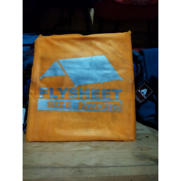 Flysheet 2x3 Meter Original Tenda Darurat Bivak