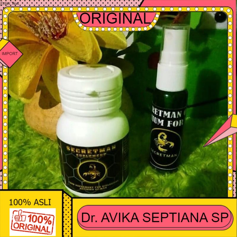 100% ASLI secretman paket gold