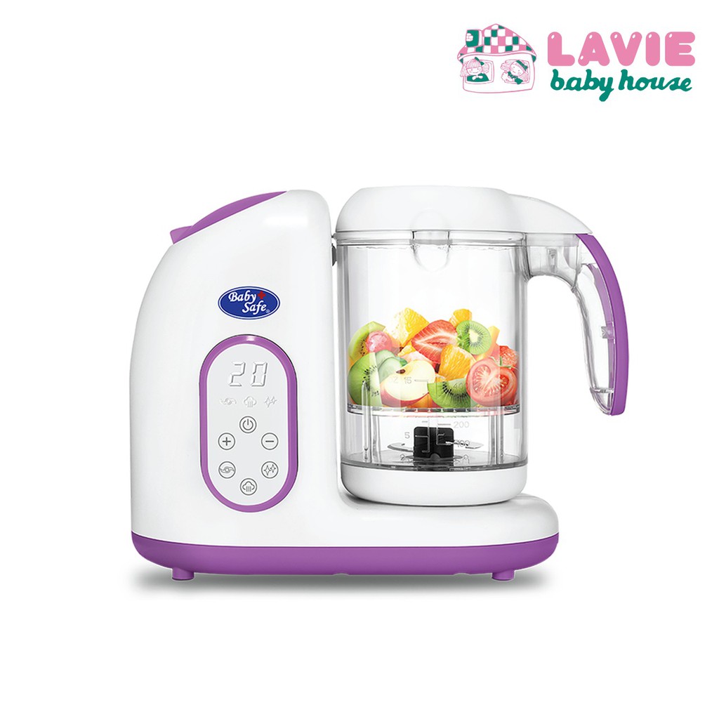 Baby Safe Digital Food Maker Steamer dan Food Processor