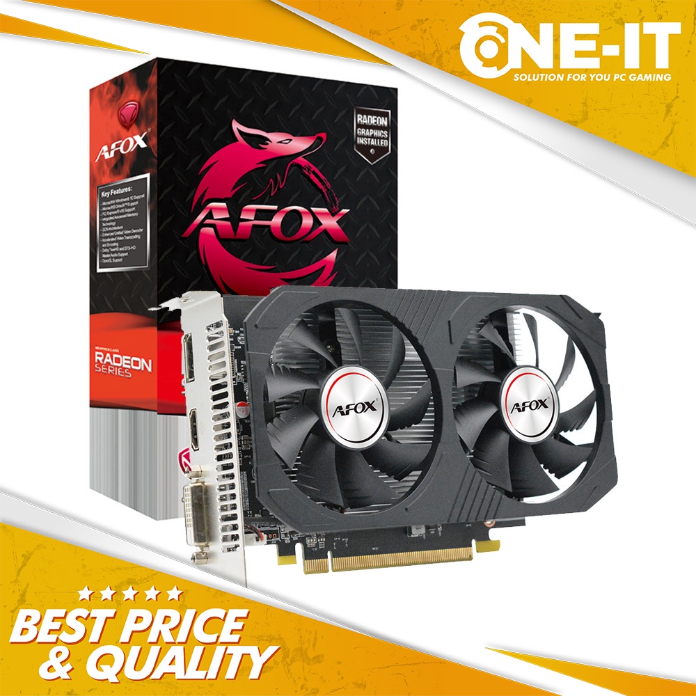 VGA AFOX Radeon RX 550 4GB GDDR5 RX550