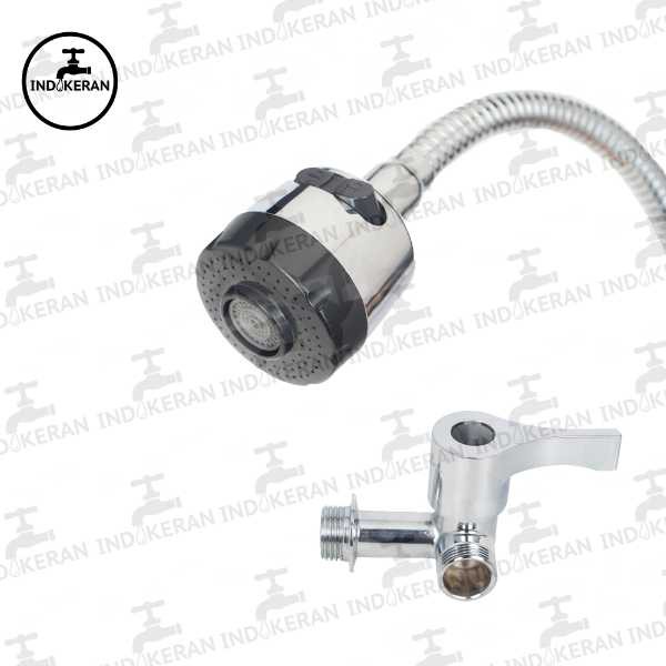 INDOKERAN - Kran Angsa Dapur Fleksibel / Flexible - 1/2 Inch - High Quality