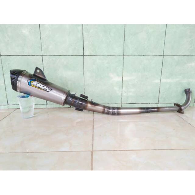 Knalpot type tzr bdr exhaust boyolali kolong/samping