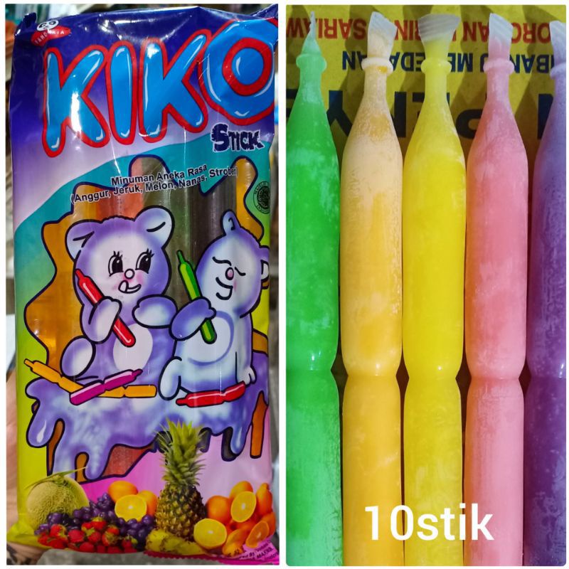 Kiko ice stick aneka rasa isi 10 x 70ml