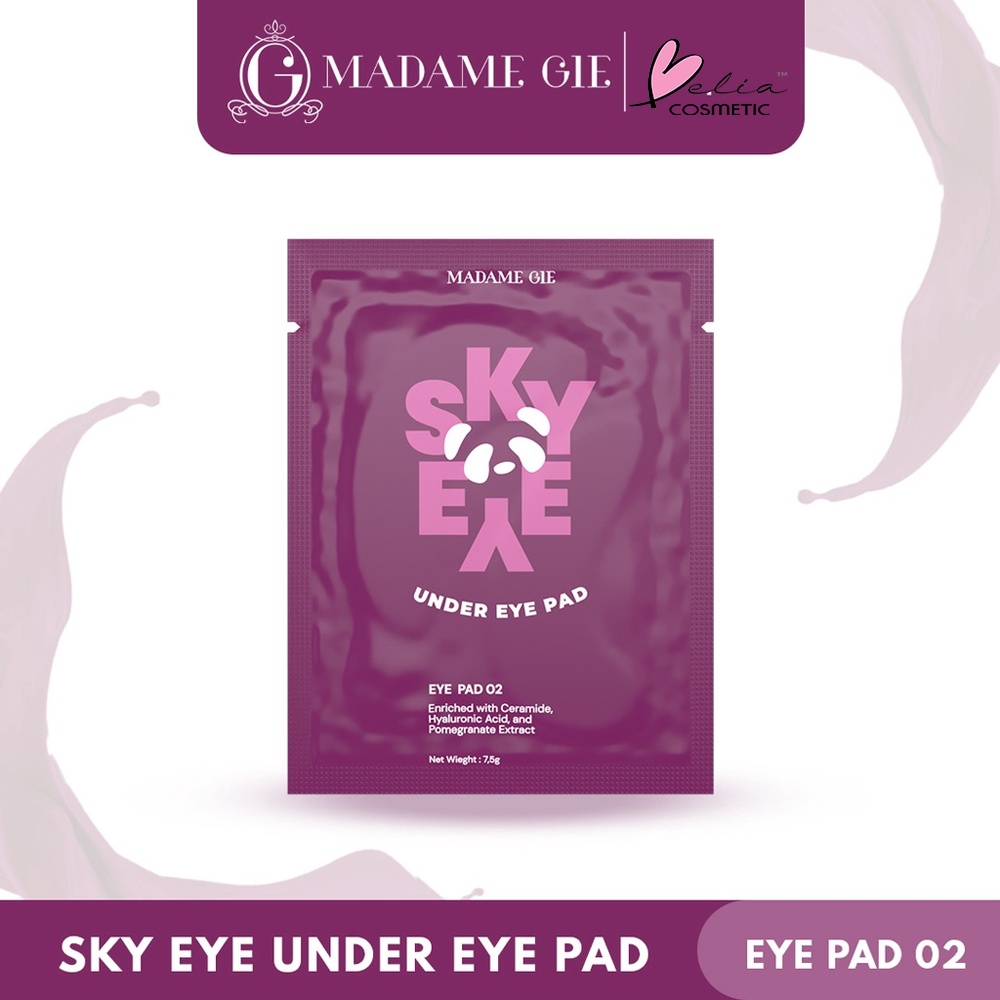 ❤ BELIA ❤ MADAME GIE Sky Eye Under Eye Pad | Eye Mask | Masker Mata