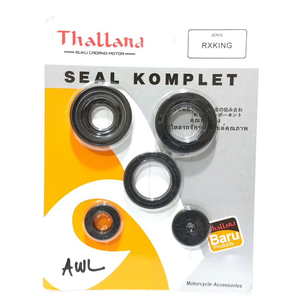 SIL OLI SEAL KIT SET KOMPLIT AS STUD RXKING RX KING RXK RXS THALLAND