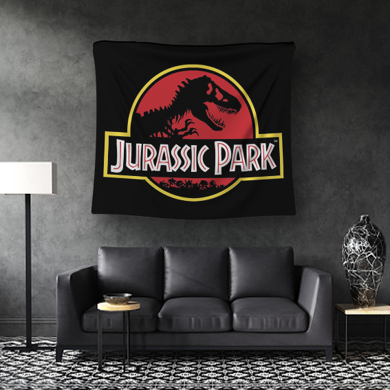 BENDERA MOVIE FILM JURASSIC PARK POSTER KAIN