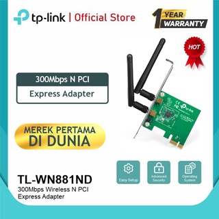 Original TP-LINK Wireless Adapter TL-WN881ND 300Mbps Wireless N PCI Express Adapter