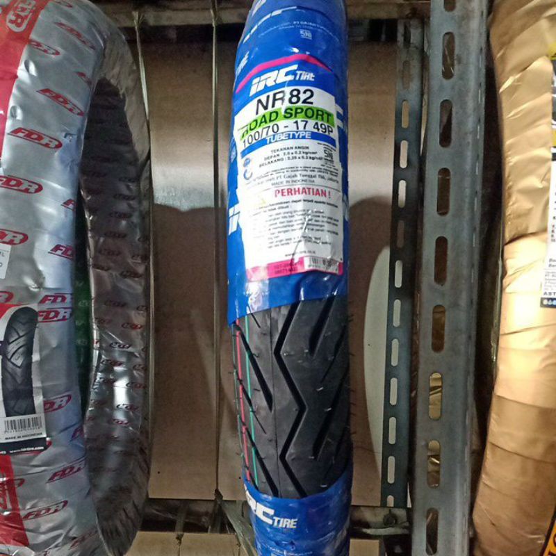 Ban Motor IRC 100/70-17 NR 82 Non Tubeless