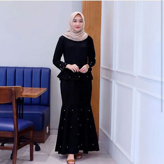 DN MERMAID DRESS Baju Gamis Wanita Pakaian Muslimah Baju Hijab Wanita Elegant Trendy Terbaru 2020