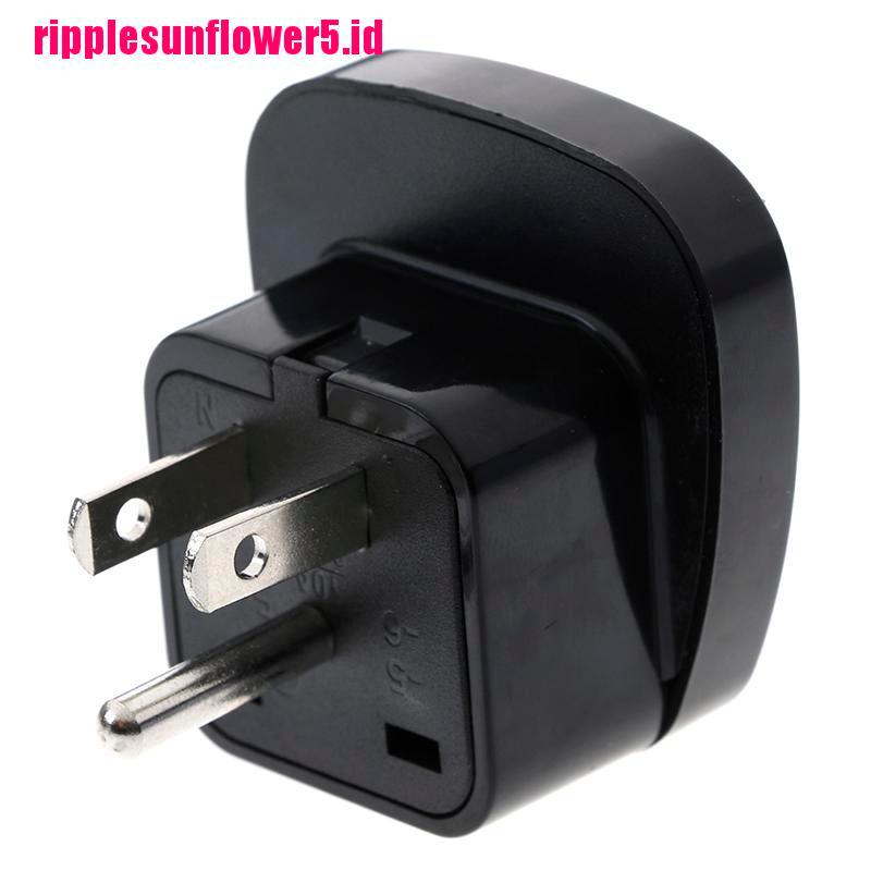 Adapter Konverter power plug EU UK AU Ke USA Canada AC Universal