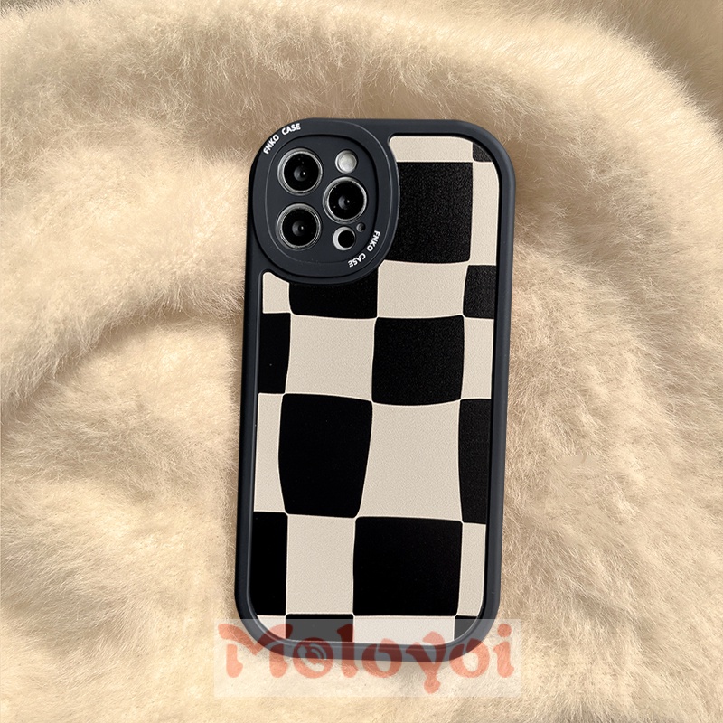 Soft Case Motif Papan Catur Untuk OPPO A96 A16 A54 A55 A16K A15s A3S A12 A95 A7 A1K A76 A9 2020 A31 A52 A74 A53 A33 A5 A15s A3S A12 A95 A76 A9 2020 4z 4362 4e 4z