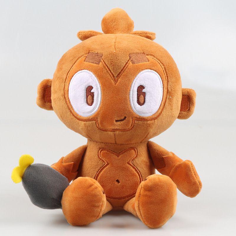 New Dart Monkey Plush Toy Stuffed Doll Game Toys Soft Bloons TD plush Monkey Stuffed Animal Doll For Kids Children Gifts