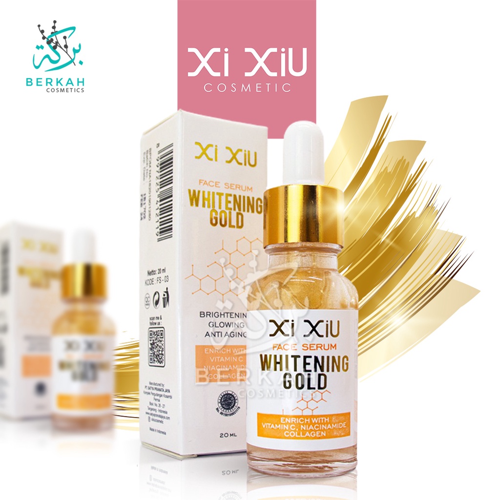 Xi Xiu Face Serum Whitening Gold 20ml