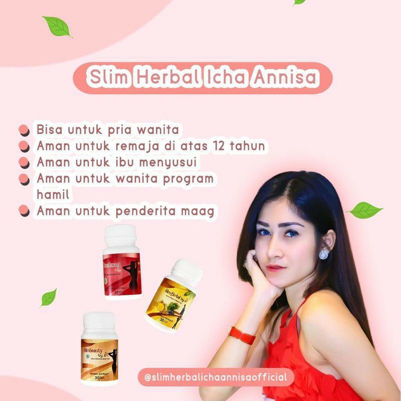 Slim Strong By IA Icha Annisa 100% Original Obat Pelangsing Badan & Slim Strong IA Diet Ampuh