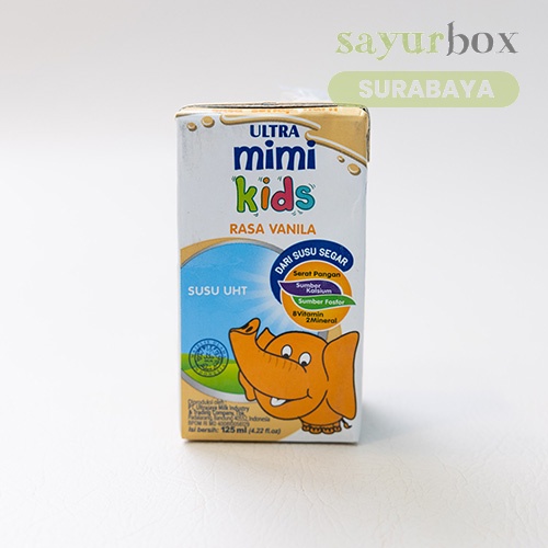 Sayurbox Ultra Mimi Susu UHT Vanila 125 ml