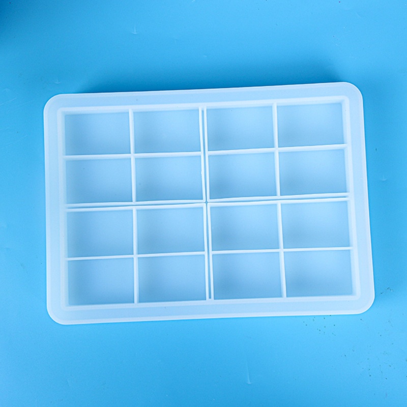 SIY  Rectangle Tray Crystal Epoxy Resin Mold Serving Board Plate Placemat Silicone Mould DIY Crafts Decorations Casting Tools