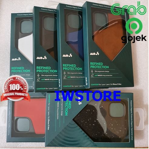 MOUS Case iPhone 11 Pro Max / 11 Pro / 11 Mous Contour Leather Original
