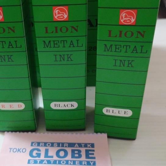 

◙ Metal Ink Lion LMN - I, 28 gr ( tinta untuk namerator) merah, biru, hi ☉