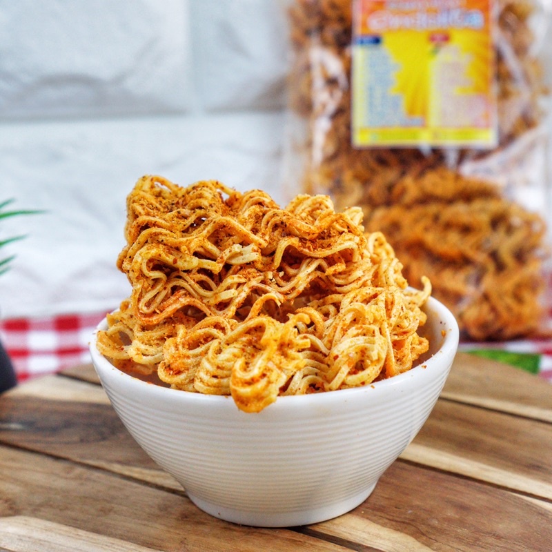 

Mie Kremes / Mie Kriting Cemilan endolita kemasan 90gr