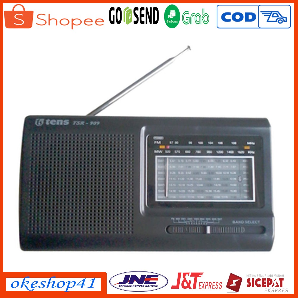 RADIO TENS TSR-909 AM-FM RADIO RODJA