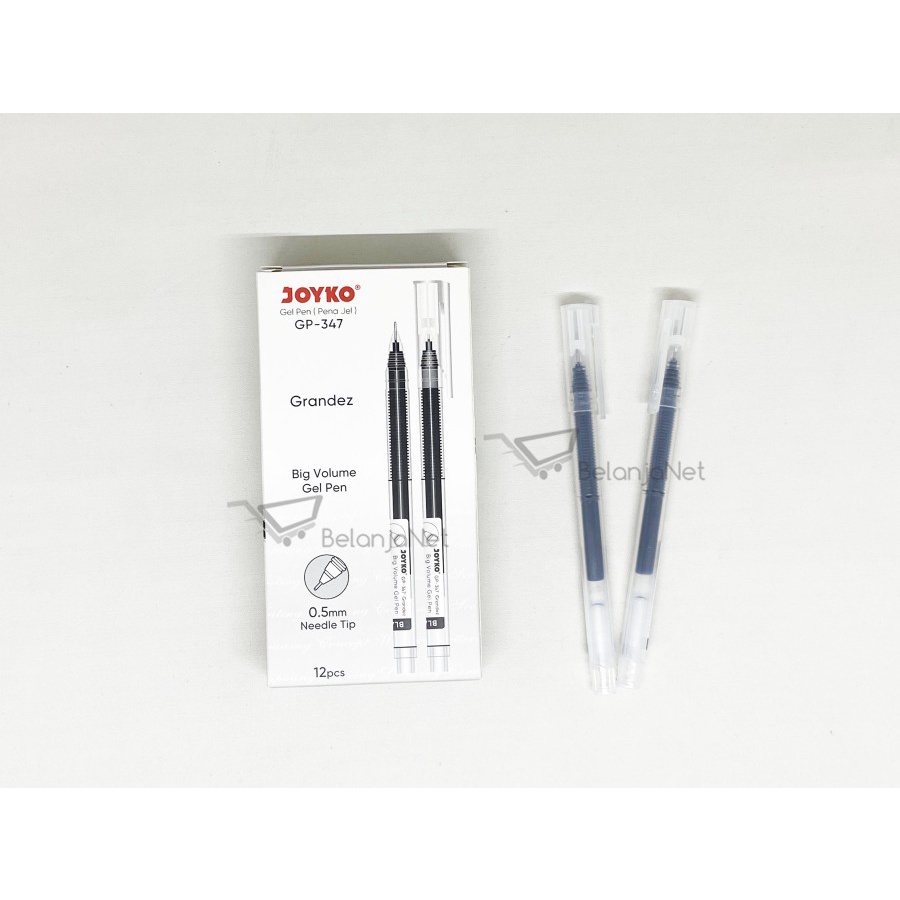 Gel Pen | Pulpen Pena Gel Joyko GP-347 Grandez Big Volume Gel 0.5 mm [1 LUSIN]