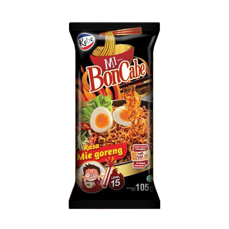 

KOBE MIE GORENG INSTANT BON CABE 105G LEVEL 15