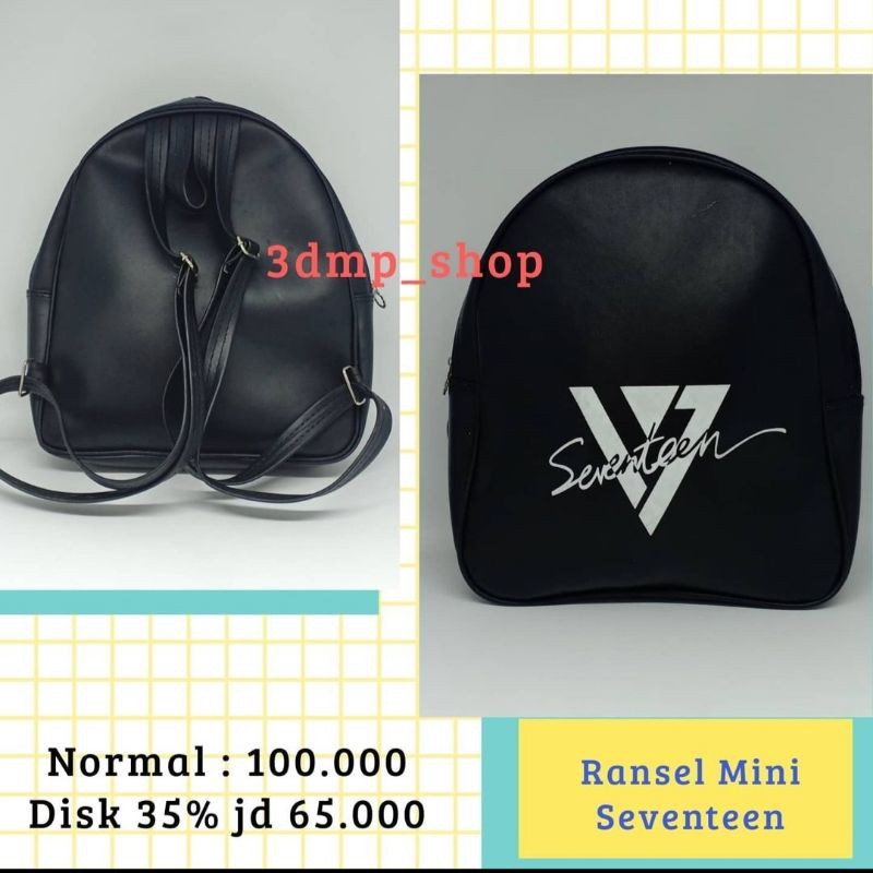 Ransel Mini Seventeen Kpop