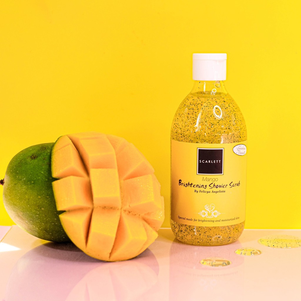 Scarlett Whitening Shower Scrub Mango