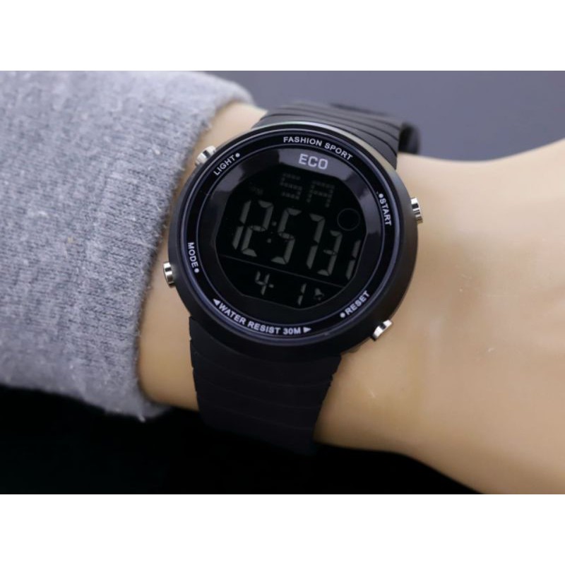 BEST SELLER | Jam tangan Pria Sport Terlaris/ Jam Tangan Rantai Tanggal aktif