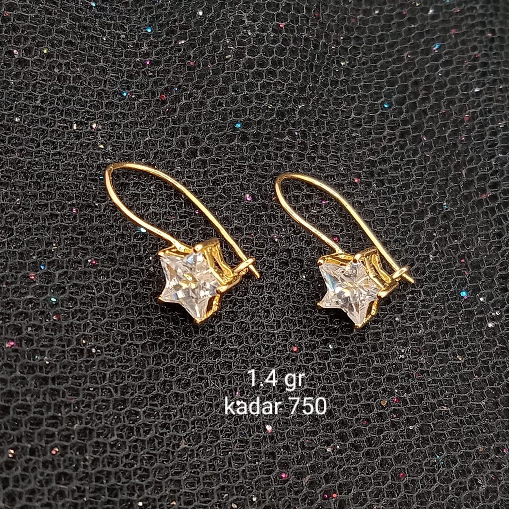 Anting Emas 17K - 1.4 gr Kadar 750 - 556