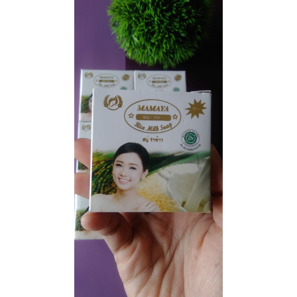 MAMAYA RICE MILK SOAP / SABUN BERAS BY MAMAYA