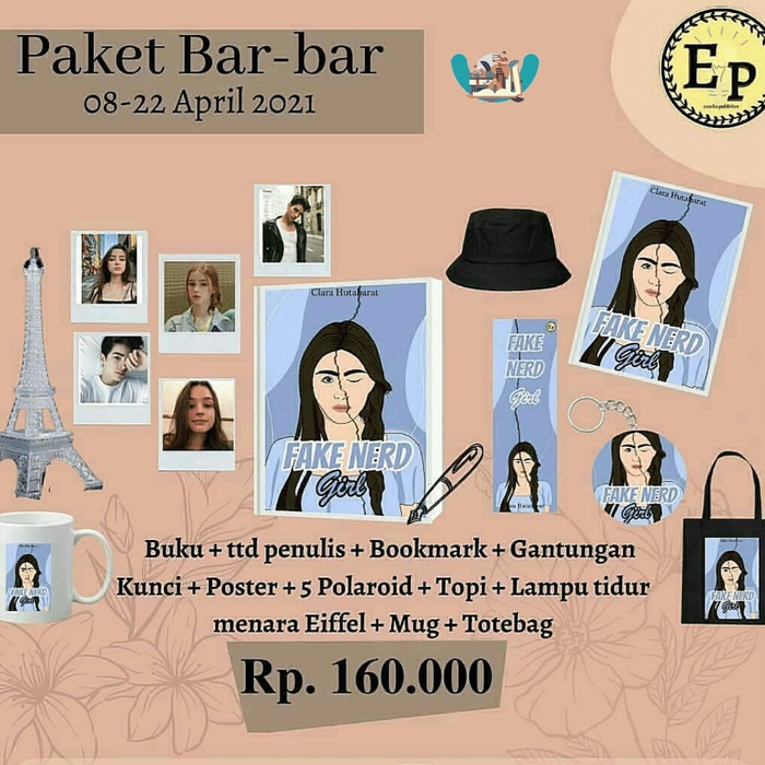 

HOT SALE!!! NOVEL FAKE NERD GIRL KARYA CLARA HUTABARAT TERMURAH
