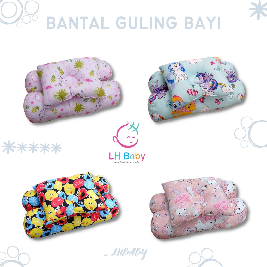 PROMO Bantal Guling Bayi ElhaBaby Perlengkapan Tidur Bayi Dengan Kualitas Premium