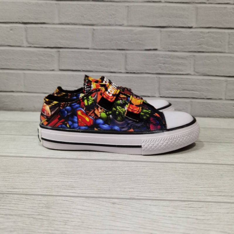 Sepatu Anak Converse Marvell Universe Size 26 - 35 Premium Quality