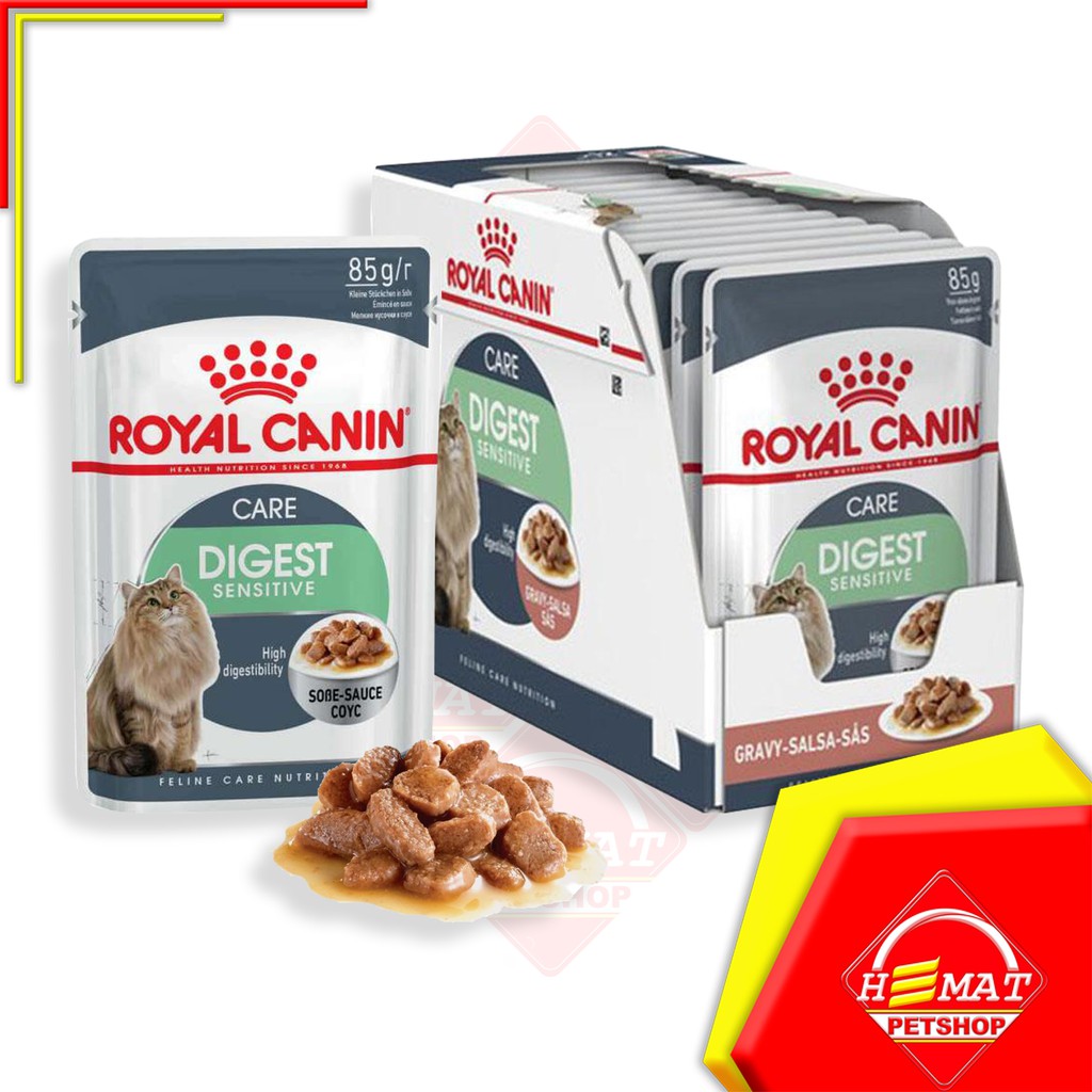 Royal Canin Digest Sensitive Care 85 Gram / Makanan Kucing Wet Food Digestive