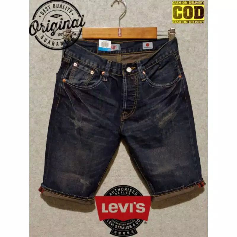 celana pendek pria levis 501 japan original premium