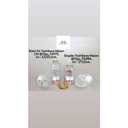 Toples kaca yoshikawa ( F6084 / F6075 )