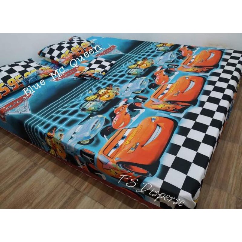 [ Cod ] Sprei Homemade 90x200 Sprai Isi Sarung Bantal 1 Sarung Guling 1 Karakter Anak Dewasa