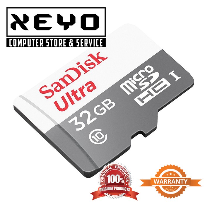 Sandisk Ultra micro SD / Micro SD Class 10 48MB/s - 32GB