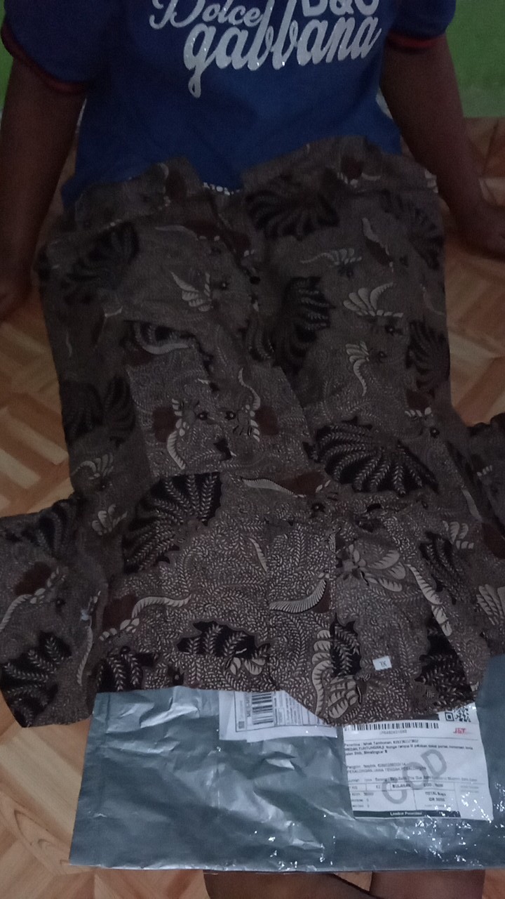 Baju Batik Pria Gus Azmi Syubbanul Muslimin Batik Katun Halus Hadroh Azzahir Hilwa Ala Santri Modern