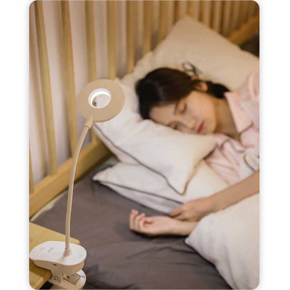 RS -Lampu Tidur Belajar Clip Baca Dinding Tembok Mini Reading Charger Jepit  Unik Lucu Anak RS-72699