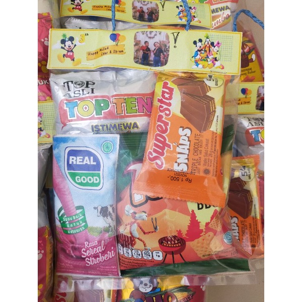 

Snack Ulang tahun/Label ulang tahun