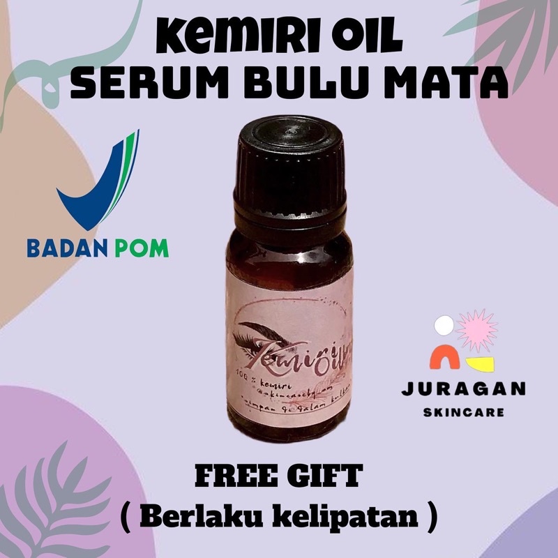 ‼️ READY ‼️ ( GROSIR LEBIH MURAH ) KEMIRI OIL LASH SERUM BULU MATA ALIS PELEBAT ALAMI ORIGINAL