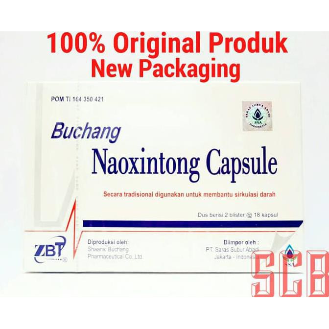 Buchang Naoxintong Capsule / Kapsul Lembaran
