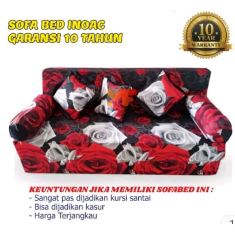 Sofabed INOAC ukuran 200x160x20